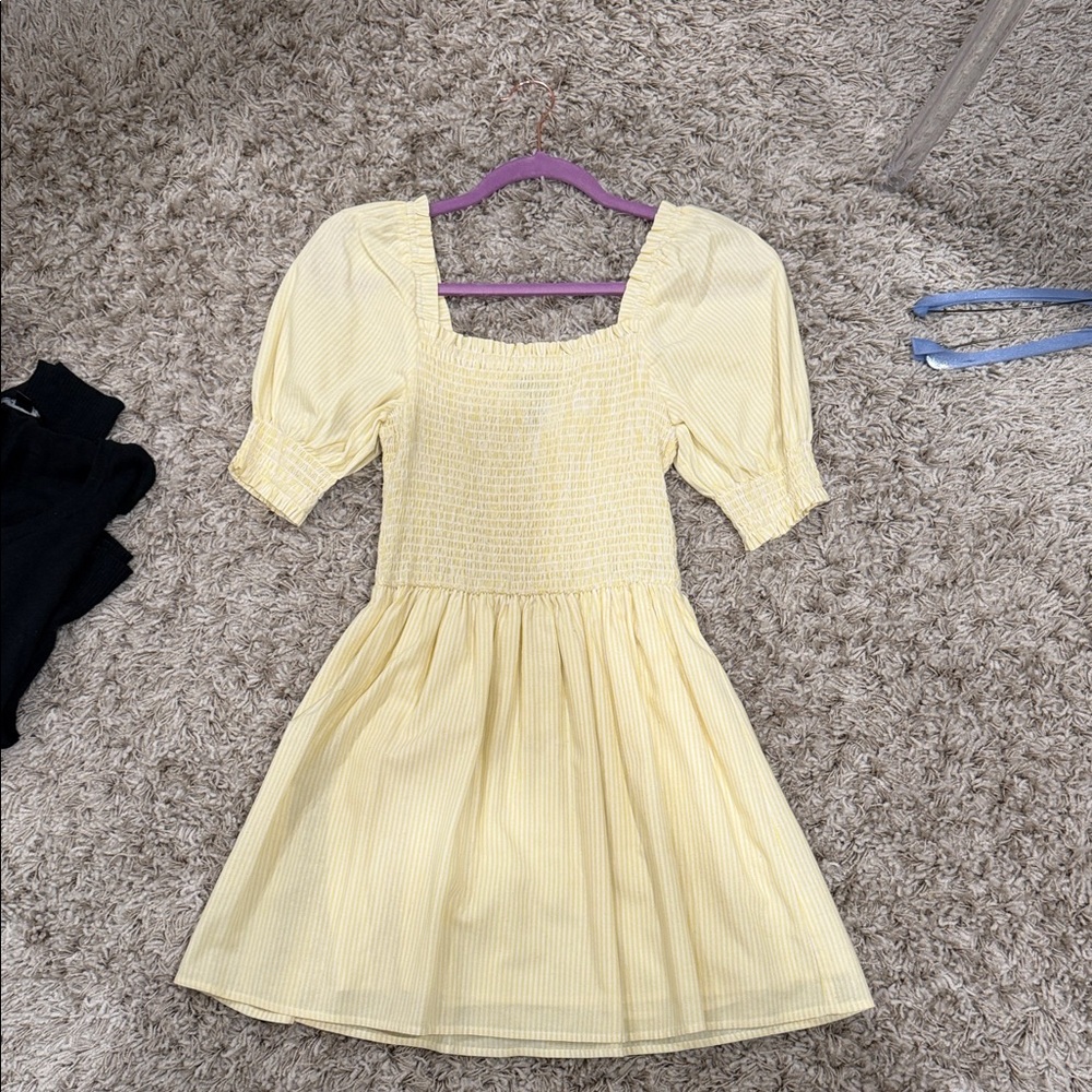 Aqua Yellow Dress